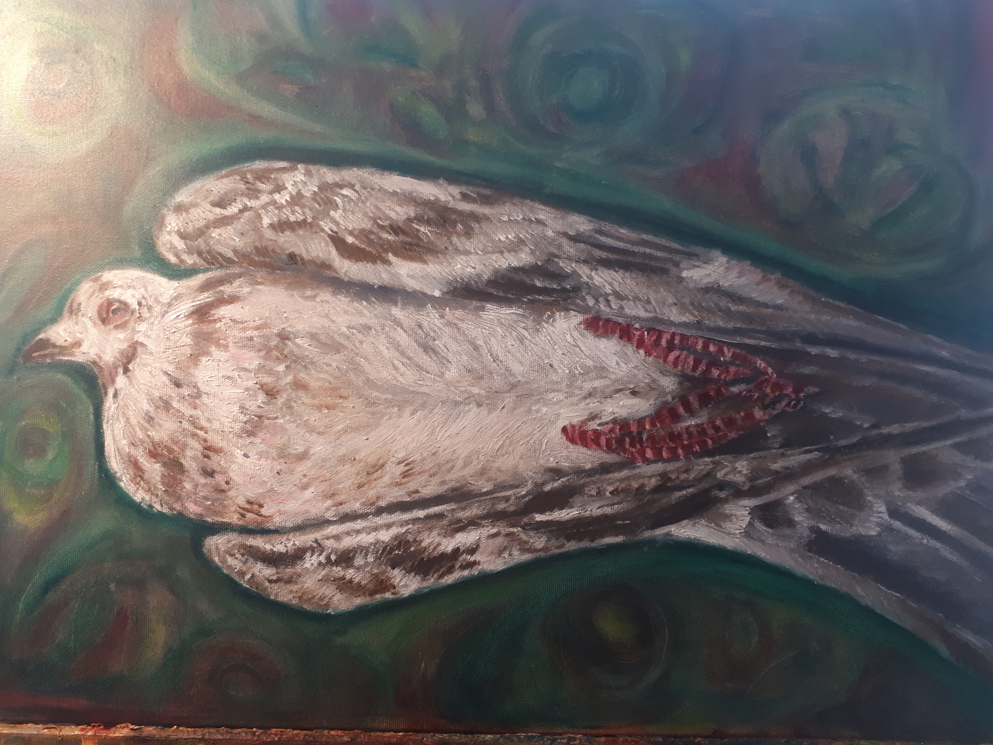 Fallen Angel oil 16 x 20 May 2021