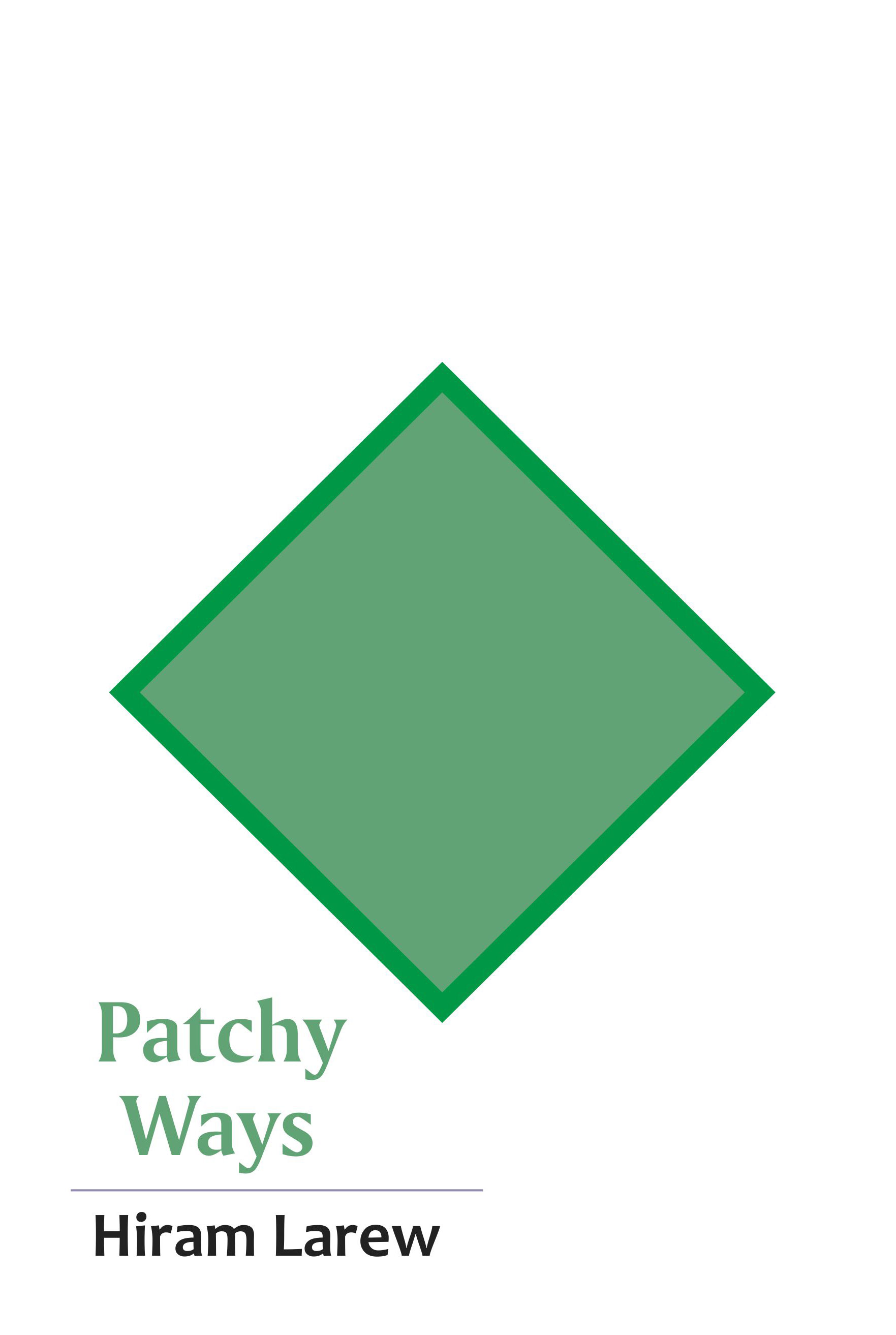 Cover of Patchy Ways Larew's most recent collection